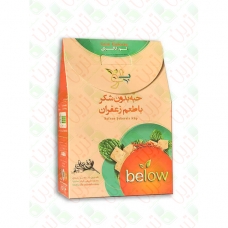 قند بدون شکر زعفرانی (بیلو) پاکتی 400 گرمی