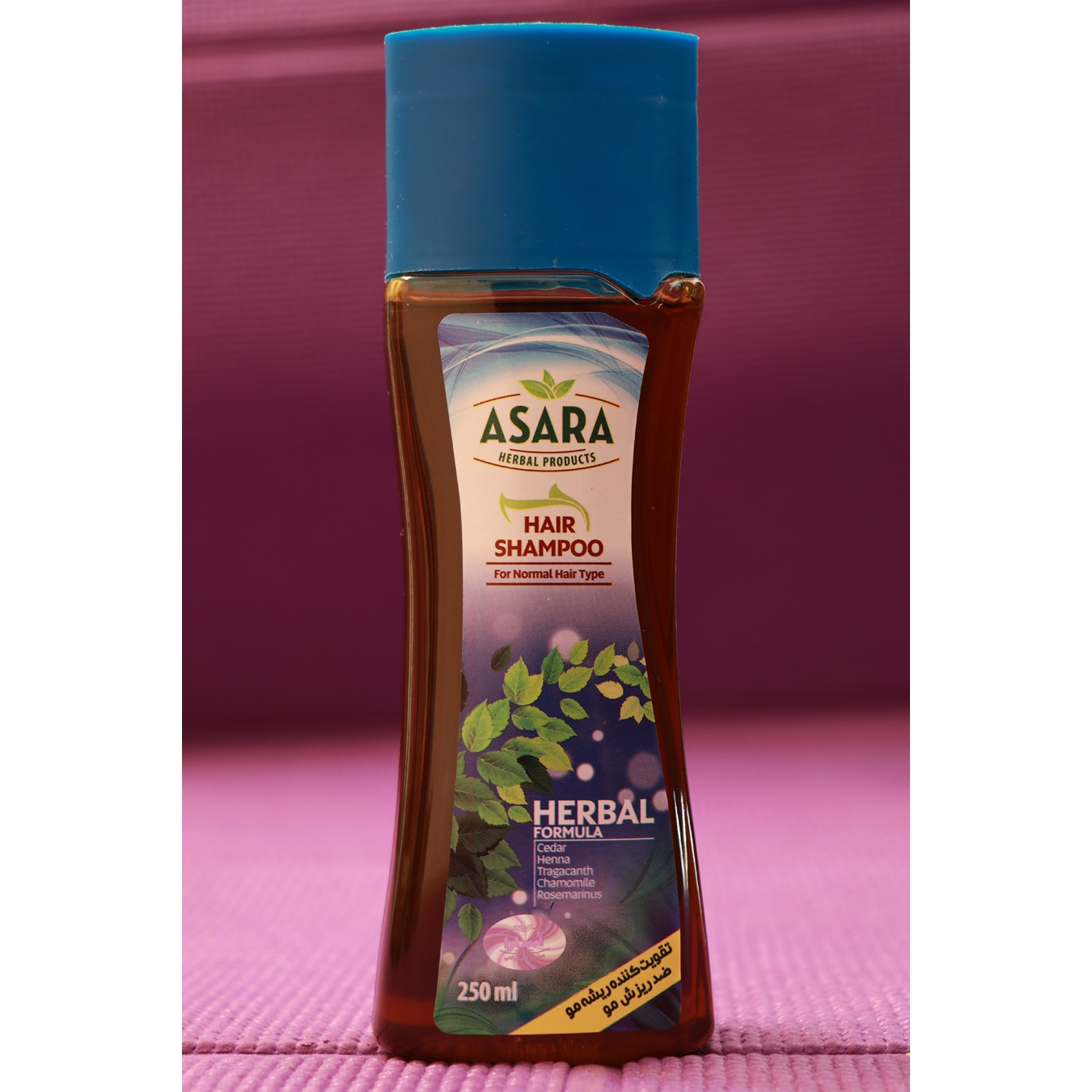 شامپو گیاهی آسارا برای موهای معمولی